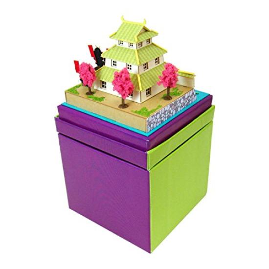 Sankei Miniature Art Мини-замок и доспехи из бумаги для поделок без масштаба MP05-19