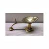Дипак (Дия) из Латуни с Ручкой, Brass Deepak (Diya) Stand With Handle, Kalyan Puja