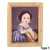 Scene Model Retro Frame Dolls Accessories Miniature Pictures Dollhouse Oil Painting Wall Mural