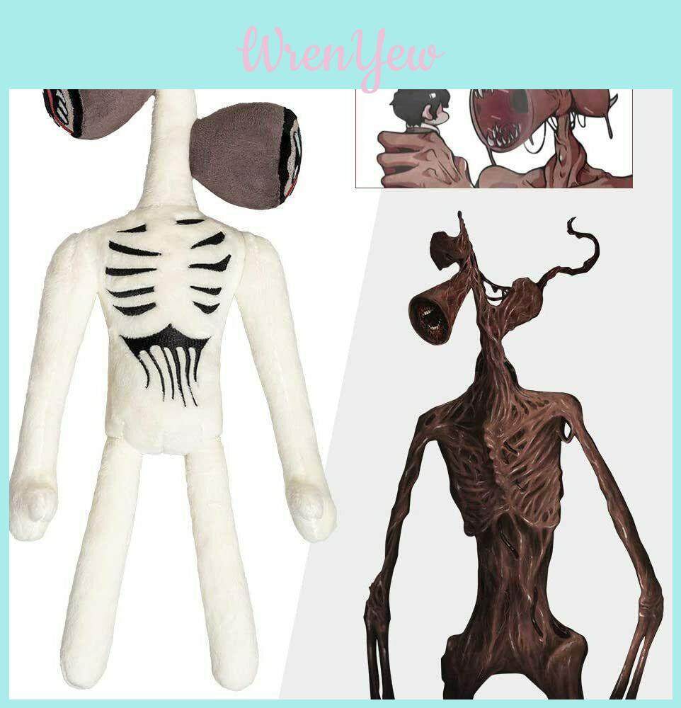 Siren Head Plush Toy 15.7 Inch High Quality Soft Horror Character Stuffed Doll