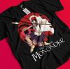 Princess Mononoke T-Shirt Hayao Miyazaki Studio Ghibli Gift Black Shirt All Size BB812