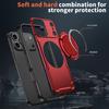 For iPhone 17 Pro Max Case Compatible with MagSafe TPU+PC Kickstand Phone Cover