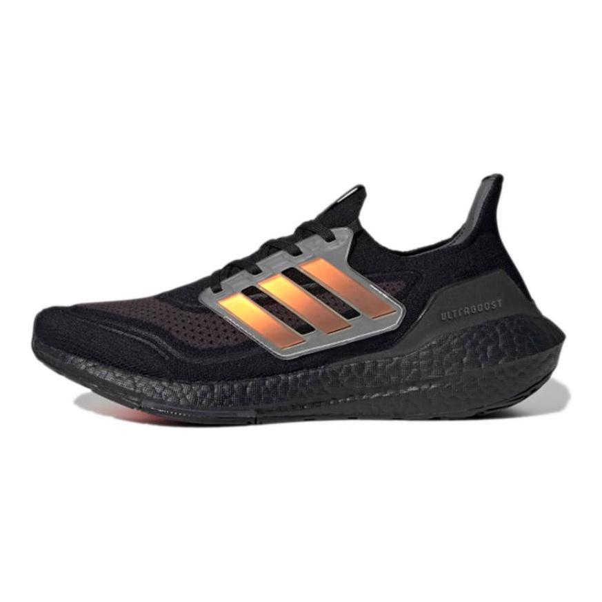 adidas Кроссовки Ultra Boost 21 Черный Иридесцентный GX5236