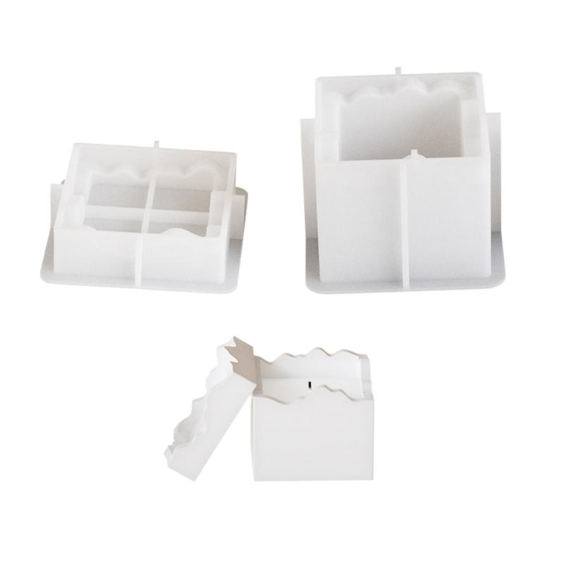 Креативные силиконовые формы для resin-арта, легко извлекаемые, формы для подсвечников из силикона, для resin-контейнеров и арт-проектов