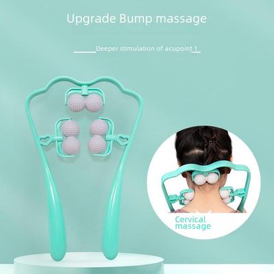 Массажер для шейного отдела позвоночника, плеч и шеи – портативное многофункциональное ручное разминающее устройство