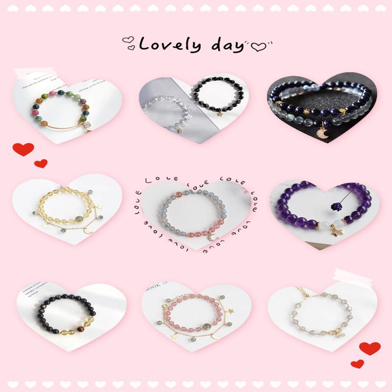 Wholesale AAA White Cat Eye Stone Round Beads 4 6 8 10 12mm Natural Stone Beads For  Jewelry Making Bracelet Necklaces DIY 15''