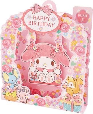 Sanrio Мелодия Карточка Моя Мелодия Swing P 116 JPME16-1