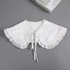 Fashion Cotton Classic Shirt Fake Collar Lapel Clothes Accessories Blouse False Collar