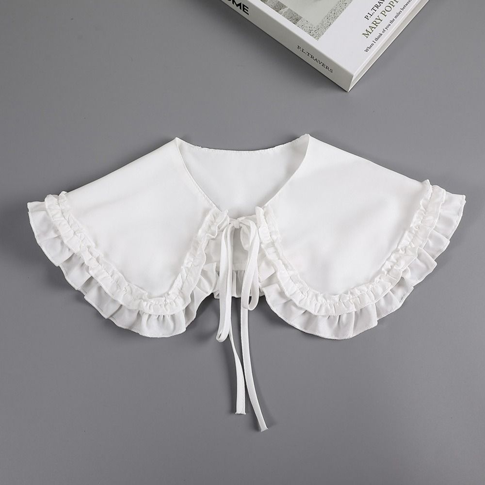 Fashion Cotton Classic Shirt Fake Collar Lapel Clothes Accessories Blouse False Collar