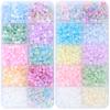 10 Grid 4Mm Glass Rice Beads Handmade Diy Friendship Bracelet Beaded Set