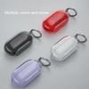 For Solo Buds Transparent Protective Case With Keyring Scratch TPU Resistant Protection All-rou G2M7