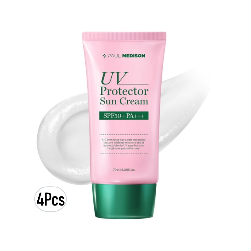 Солнцезащитный крем Paul Medison UV Protector SPF50+ PA+++ 70 мл*2 шт./4 шт.