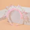 Butterfly Decoration LED Light-Up Hairband Sweet Flower Headband  Birthday Party
