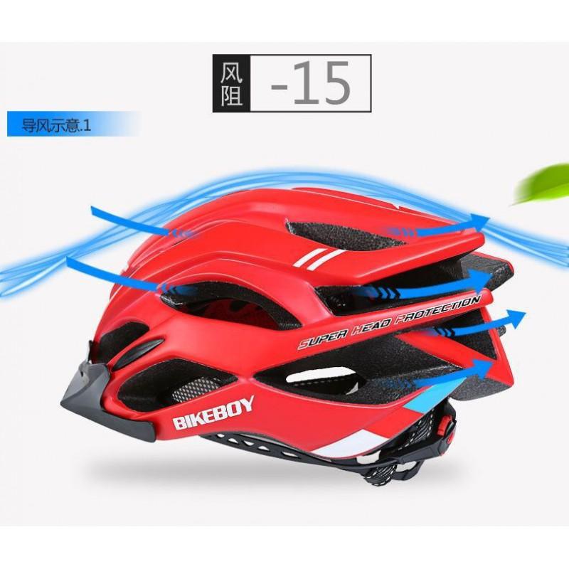 Matte Finish Insect-Resistant Full-Shell Cycling Helmet Men Women Mountain Road Bike Safety Headgear