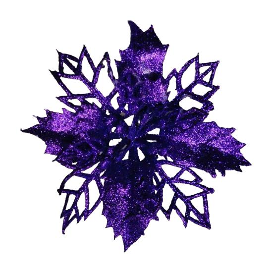 Искусственный рождественский цветок, тонкое мастерство, широкое применение, многоразовый модный искусственный цветок реального прикосновения для вечеринки