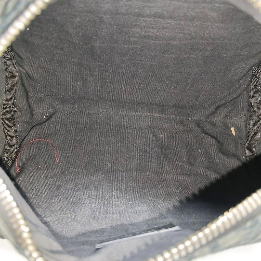 [Pre-Owned] Roller Oblique Embroidered Monogram Cylinder Messenger Bag - Fair #1AP0CZX