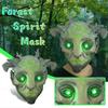 Хэллоуин Лесной Дух Латексная Маска Атмосфера Ужасов Маскарадная Маска Зеленая Эльфийская Маска Хэллоуин Косплей Аксессуары Декор
