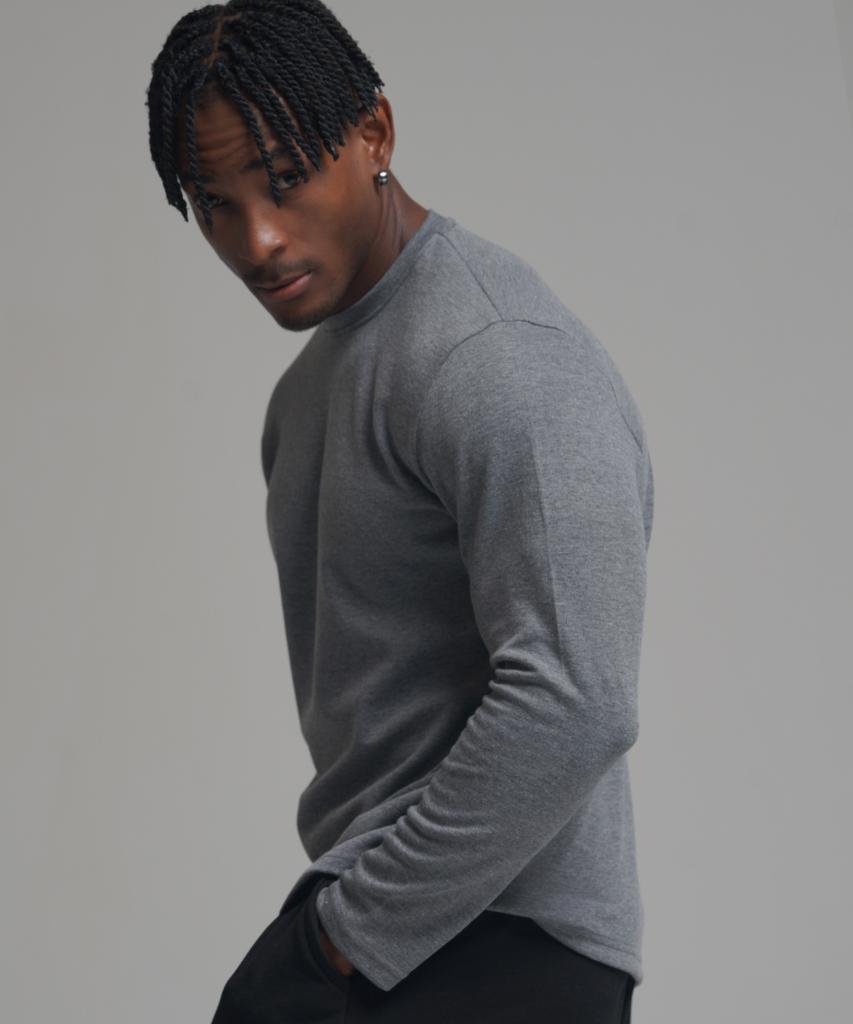PHERMENON [2Pack] Muscle Fit Easy Long Sleeve (3 Colors)