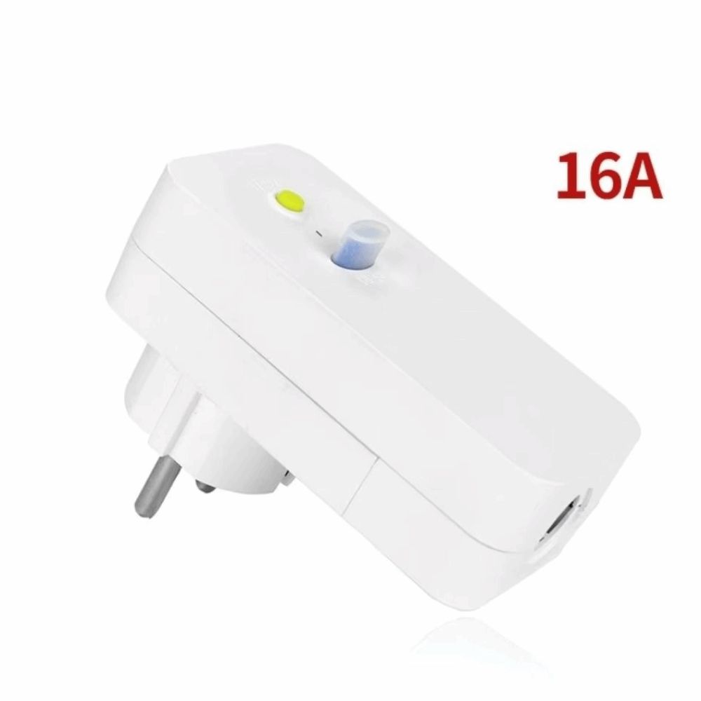 EU Plug Circuit Breaker Plug 16Amp Residual Current Circuit Breaker Personal Protection