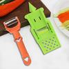 Cocororo Peeler Dual Julienne Slicer Овощечистка Фрукты Многофункциональные кухонные принадлежности для моркови, картофеля, апельсина, лимона