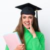 Матовая шапочка выпускника для взрослых, унисекс, регулируемая, с подвеской 2025, длинной кисточкой, для выпускных, фотосессий, вечеринок