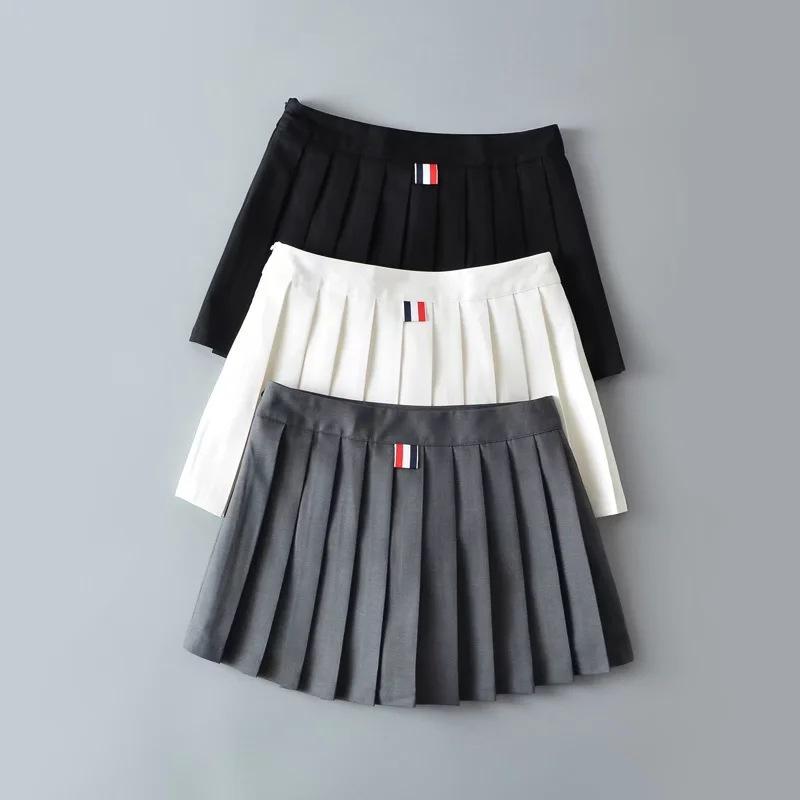 Spicy Girl Anti Revealing Half Skirt Trendy Women'S Clothing 2025 New High Waisted Pleated Short Skirt Fashionable Pleated Skirt