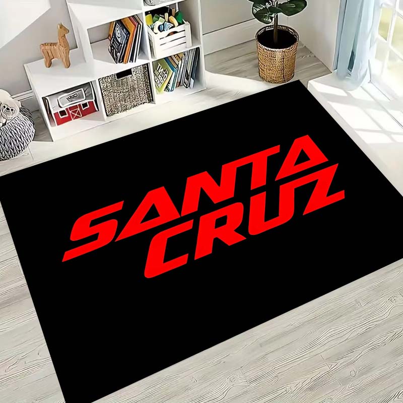 2026 Новые стильные ковры и коврики Santa Cruz, Декор спальни с горным велосипедом, Машинная стирка ковриков