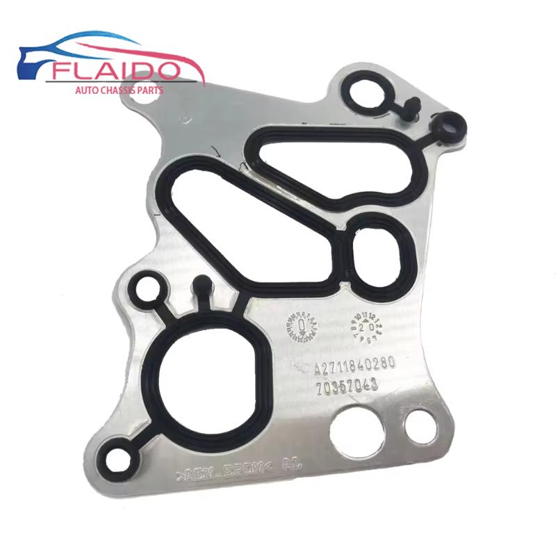 FLAIDO - Oil Cooler Gasket Kits 2711840280 For MER-CEDES-BENZ W204 C204 S204 A207 C207 W212 S212 R172