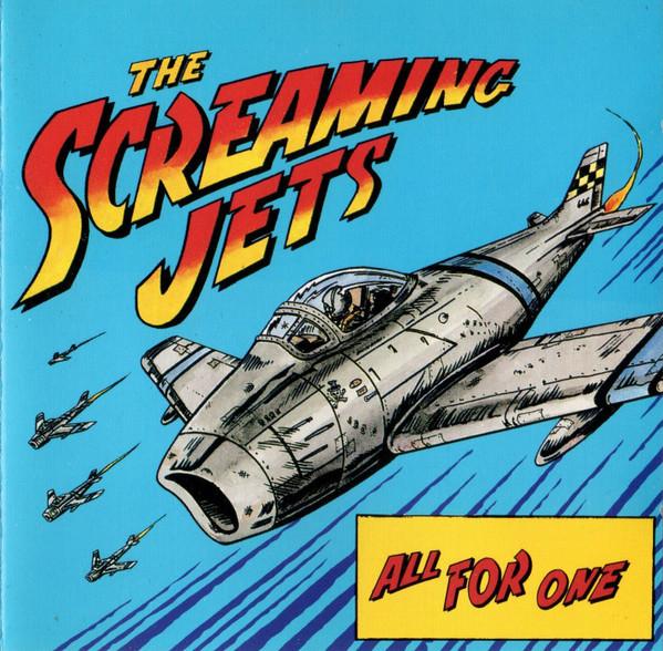 CD SCREAMING JETS All For One 8488262 rooArt 1991 США Рок Б/У