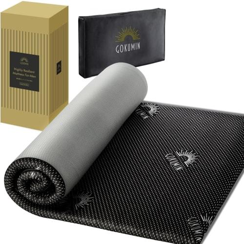GOKUMIN High-Resilience Mattress, 5cm Thick, Firm, 180N Pressure Dispersion, Deodorizing, Antibacterial, Urethane, High-Density 32D, Bed Mattress, Fut