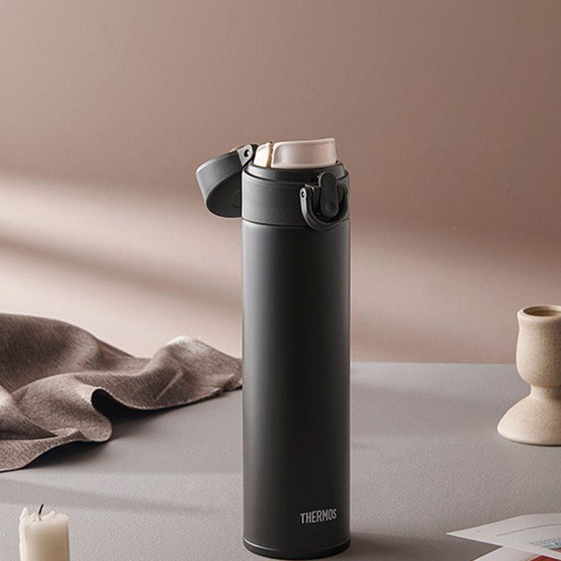 THERMOS Термос Изолированный Тонкий Тумблер с Одной Кнопкой JNI-404K (400мл)