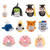 Crochet Positive Energy Dolls Mini Pocket Hug For Graduation Gifts Finished Handwoven Knitted Potatoes Desktop Decor Ornaments