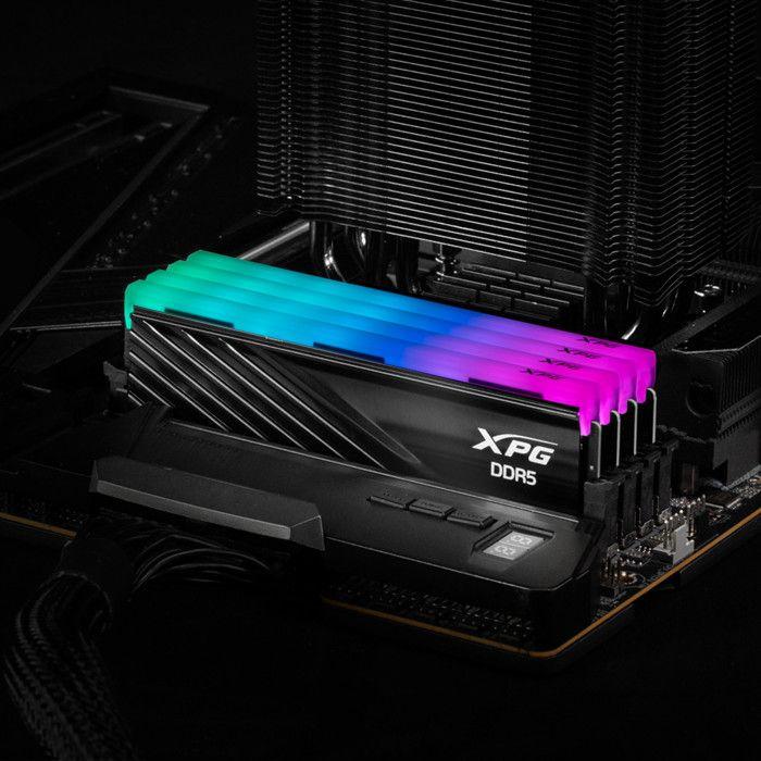 Оперативная память DDR5 - XPG - 32 ГБ (2x16 ГБ) - 6000 МГц - RGB - Черный
