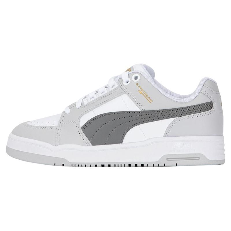 Puma Slipstream Lo Low-Top Sneakers Unisex Sneakers White Gray 383401-10