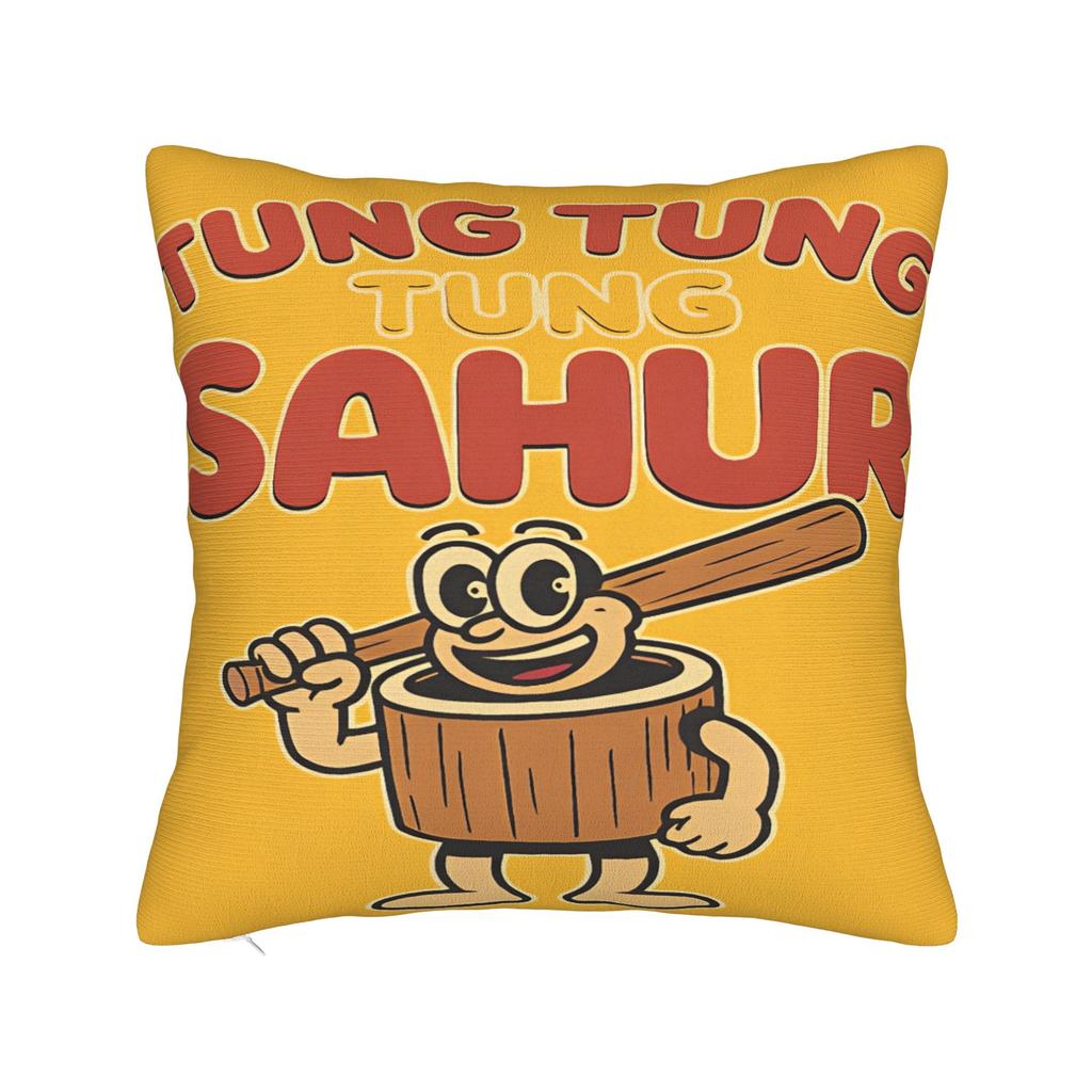 Pillow Case Italian Brainrot Graphic Pillow Cover For Chair Sofa Home Decor Fashion Pillowcases