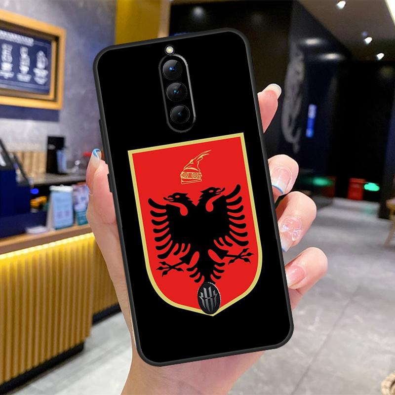 Чехол-кошелек для паспорта Албании для Nubia Red Magic 10 Pro Plus 6 7 Pro 6S 7S 5G 6R RedMagic 9S 8S 8 9 Pro Plus