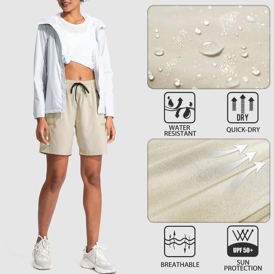 Женские летние шорты для йоги, повседневные, быстросохнущие, дышащие, спортивные, спортивные, с эластичной талией, на шнурке, для бега, фитнеса