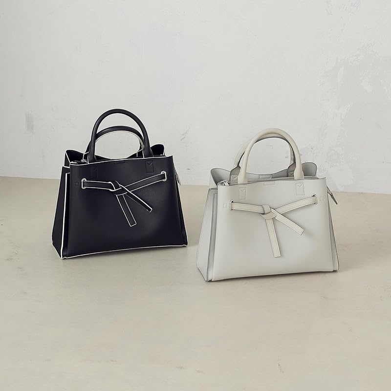 [Comciseism] (Monocomsa) Ribbon flap tote bag 95-20BK10-205 F gray