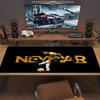 Neymar Jr Art Color Mouse Pad Large Gaming Table Cushion Non-slip Laptop Tablet Big Mousepad XXL Mat Mini PC Playmat With Lock edge
