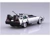 AOSHIMA Movie Mecha Series № 11 Назад в будущее Pullback DeLorean 1/43 НОВЫЙ