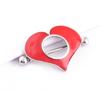 New Puncture Jewelry Peach Heart Sharp Tapered Milk Ring Milk Nail