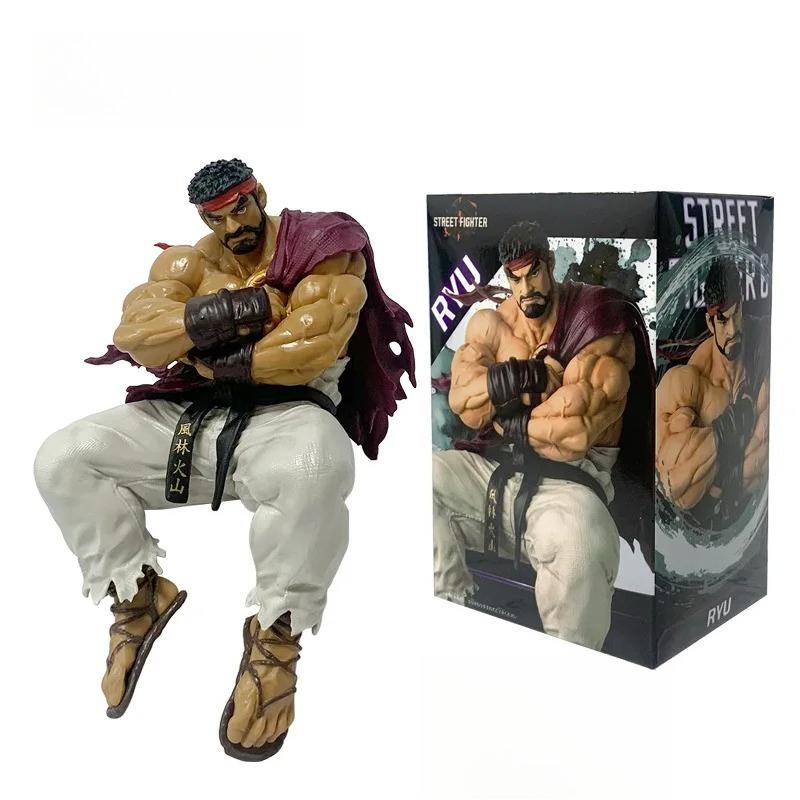 Game Street Fighter RYU PVC Action Figure Collectible Model Toys 14cm