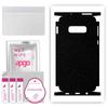 apgo Protective Skin Sticker for the Back+sides Compatible with Samsung Galaxy S10e, Full Wrap Film, Foil, Vinyl - Pattern Matte Black