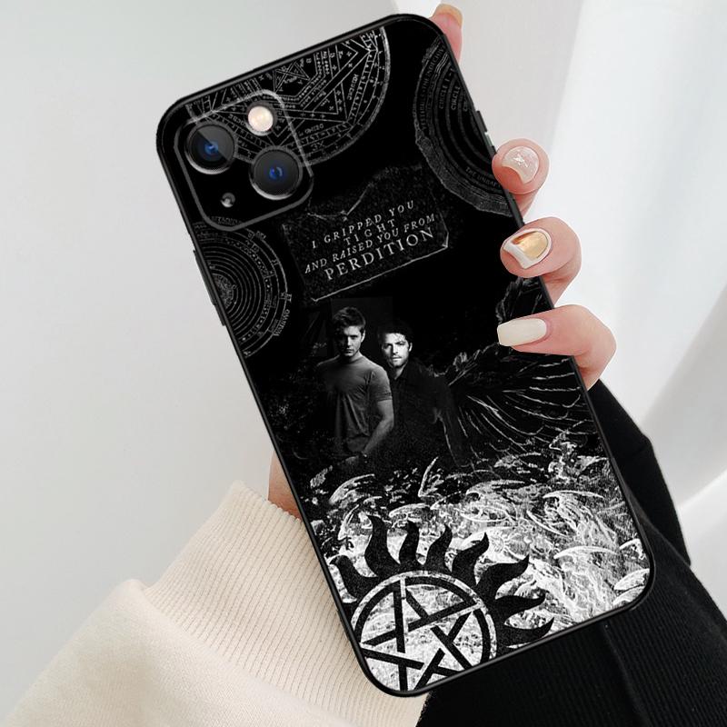 Чехол для телефона Supernatural TV для iPhone 13 12 11 14 15 16 Pro Max Mini X XS Max XR Plus Чехол Задняя крышка