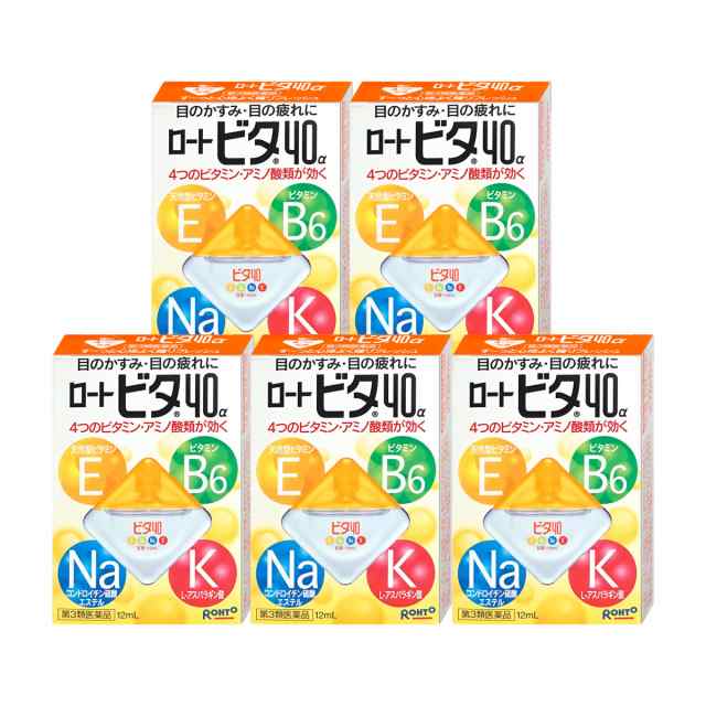 Rohto Vita 40a мягкие витаминизированные капли для глаз, 12 мл