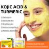 TurmericCleansing Pads, KojicAcid And TurmericCleansing Pads Helps Balance Skin Oil And Water, Remove The Excess Epidermis 50ml