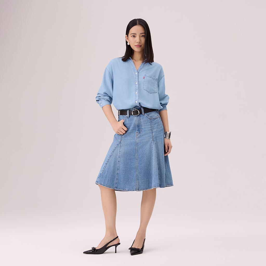 Джинсовая рубашка Levis серии Ice Cool Женские рубашки 006QK-0000