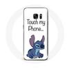 Case for Samsung Galaxy S6 Edge Lilo and Stitch Cute White Background