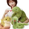Lovely Giant Green Boa Plush Toy Doll Snake Pillow Throw Pillow Forest Family Boy Birthday Gift Living Room Decoration