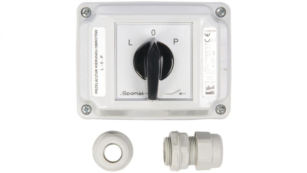 Cam Switch -0-P 3P 16A In Housing Łk16R-3.8368Ob2
